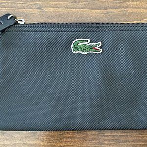 EUC Lacoste Black Wristlet